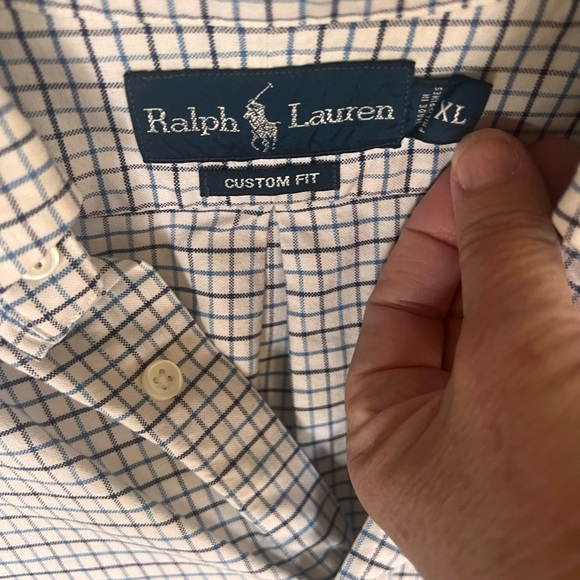 Ralph Lauren Dress Polo multi color Long sleeve XL - Picture 3 of 3